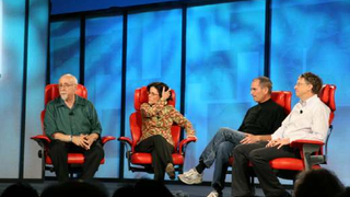 Live Rumble: Bill Gates vs. Steve Jobs vs. Swisher vs. Mossberg